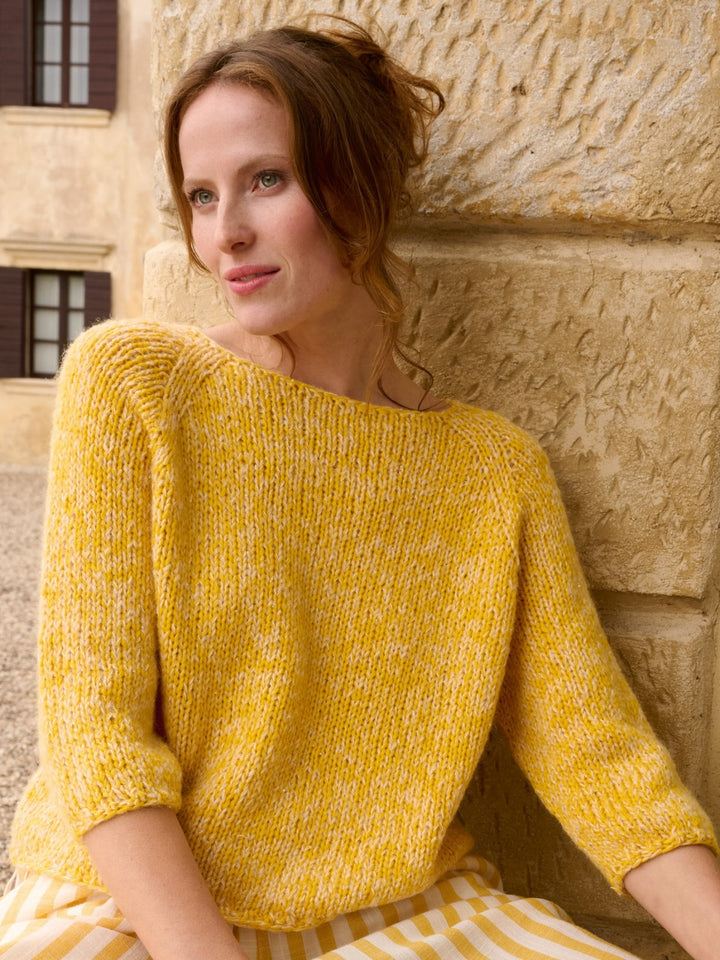 Strickpaket Summer Softness Setasuri Pearls Kurzarmpulli