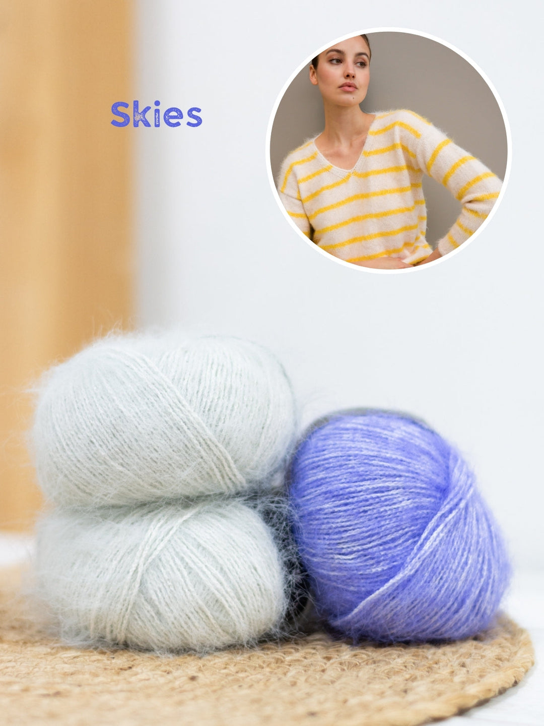 Strickpaket Finito Streifenpullover