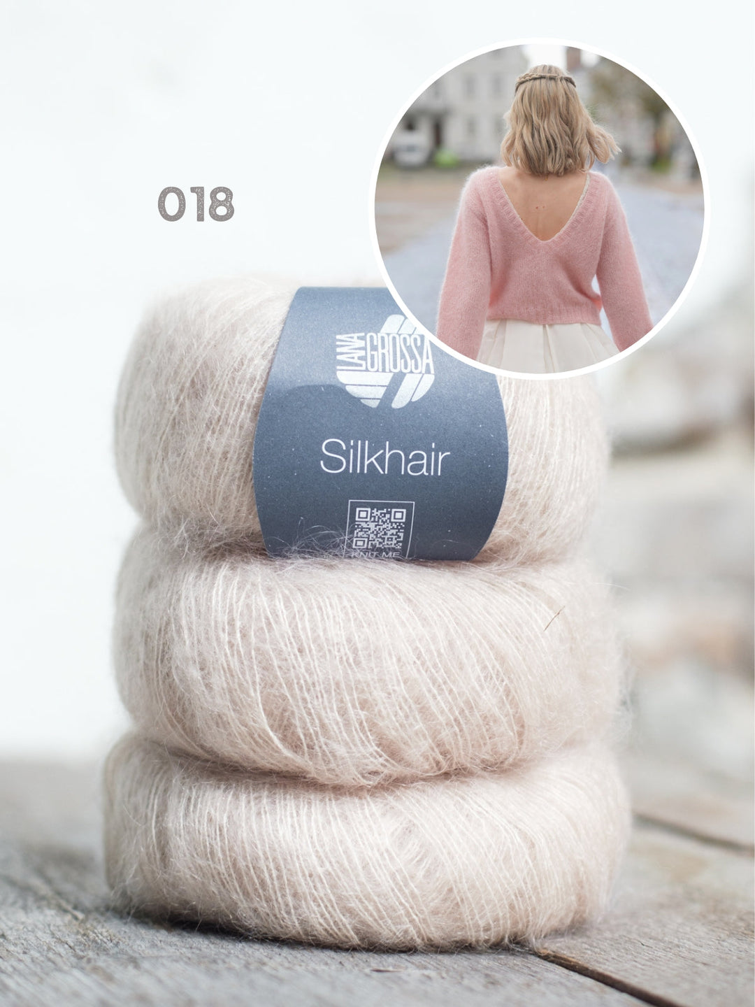 Strickpaket Caspar V Neck Sweater