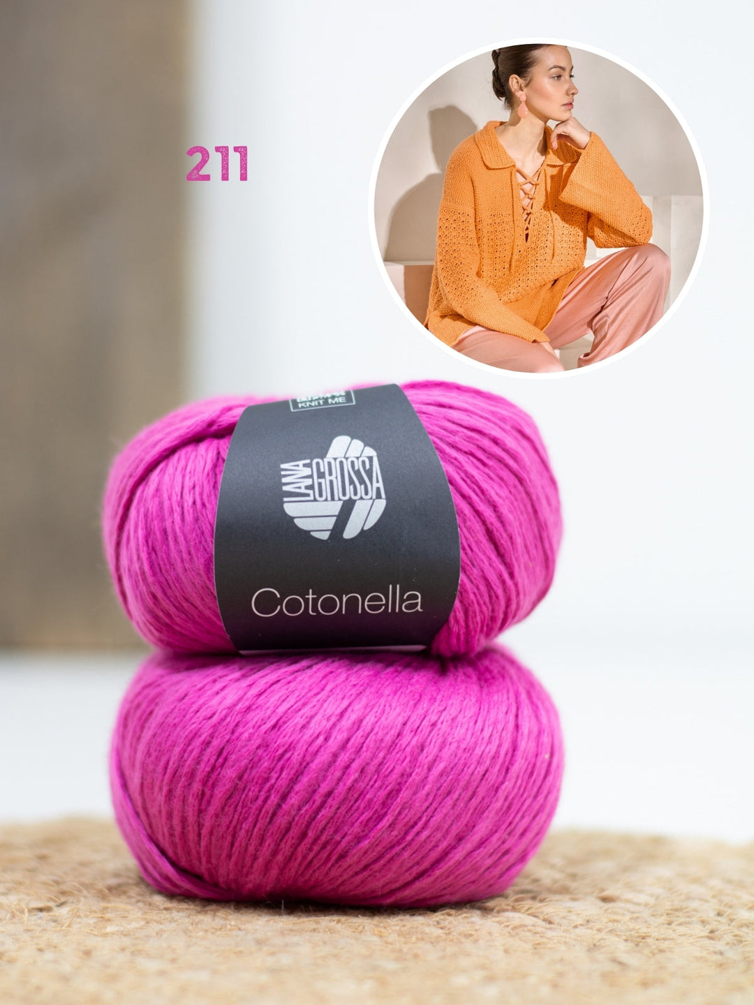 Strick- und Häkelpaket Cotonella Pullover