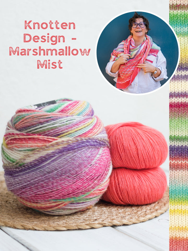 Strickpaket Lizas Tuch New Waves - Gomitolo Ecopuno