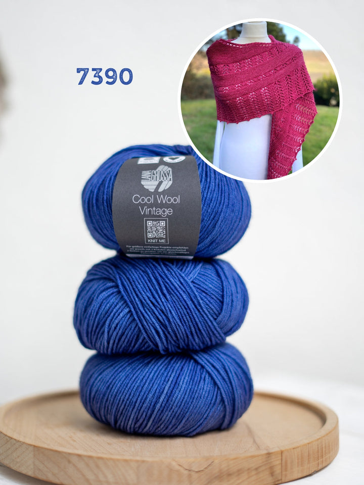 Strickpaket Lizas Tuch Muskatblüte