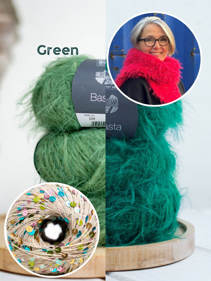 Strickpaket Weihnachten Loop - Tanja Steinbach