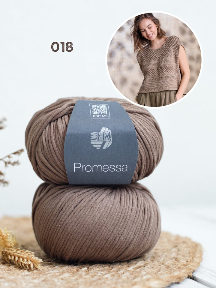 Strickpaket Promessa Top in Strukturmustern
