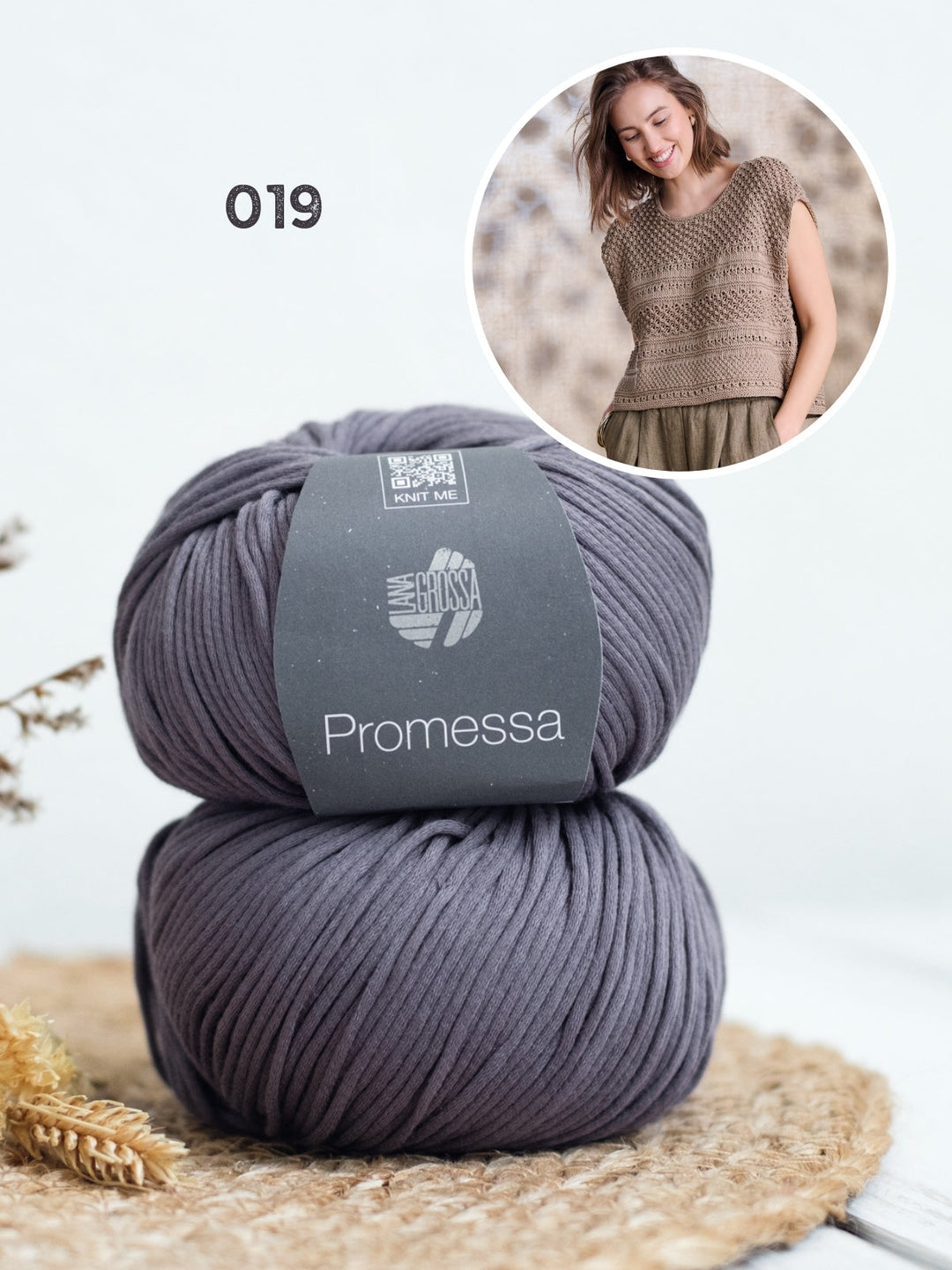Strickpaket Promessa Top in Strukturmustern