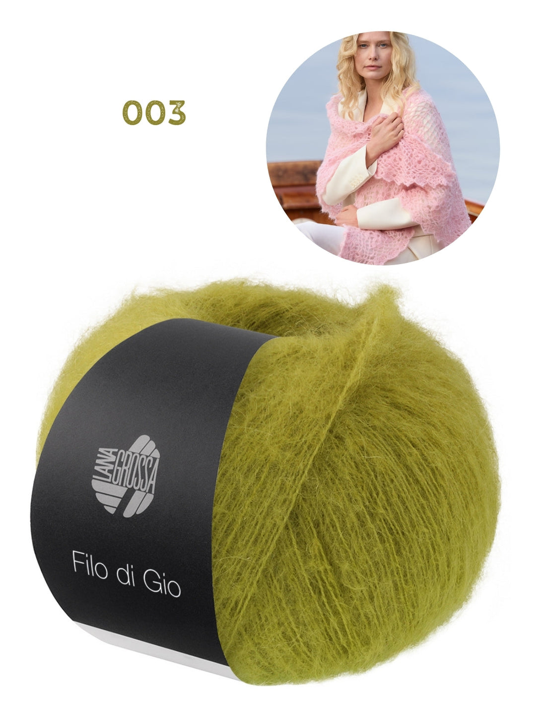Häkelpaket Filo Di Gio Dreieckstuch