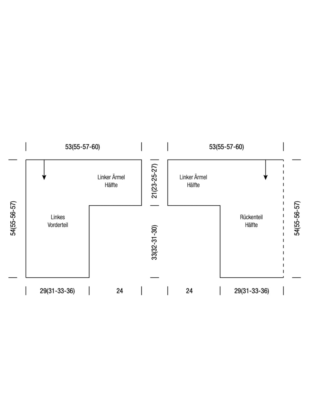 Häkelpaket Frizzante Kimono Jacke