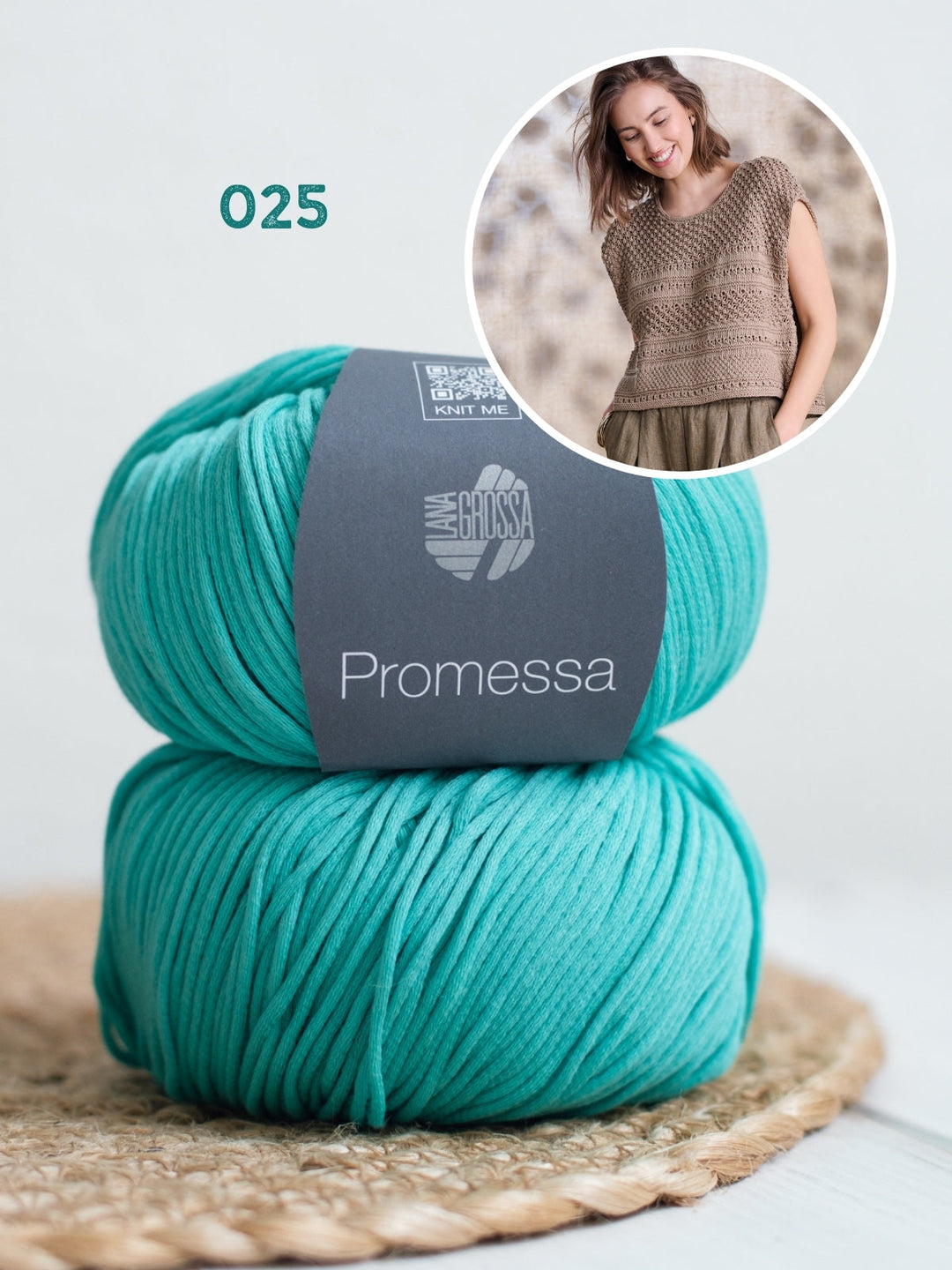 Strickpaket Promessa Top in Strukturmustern