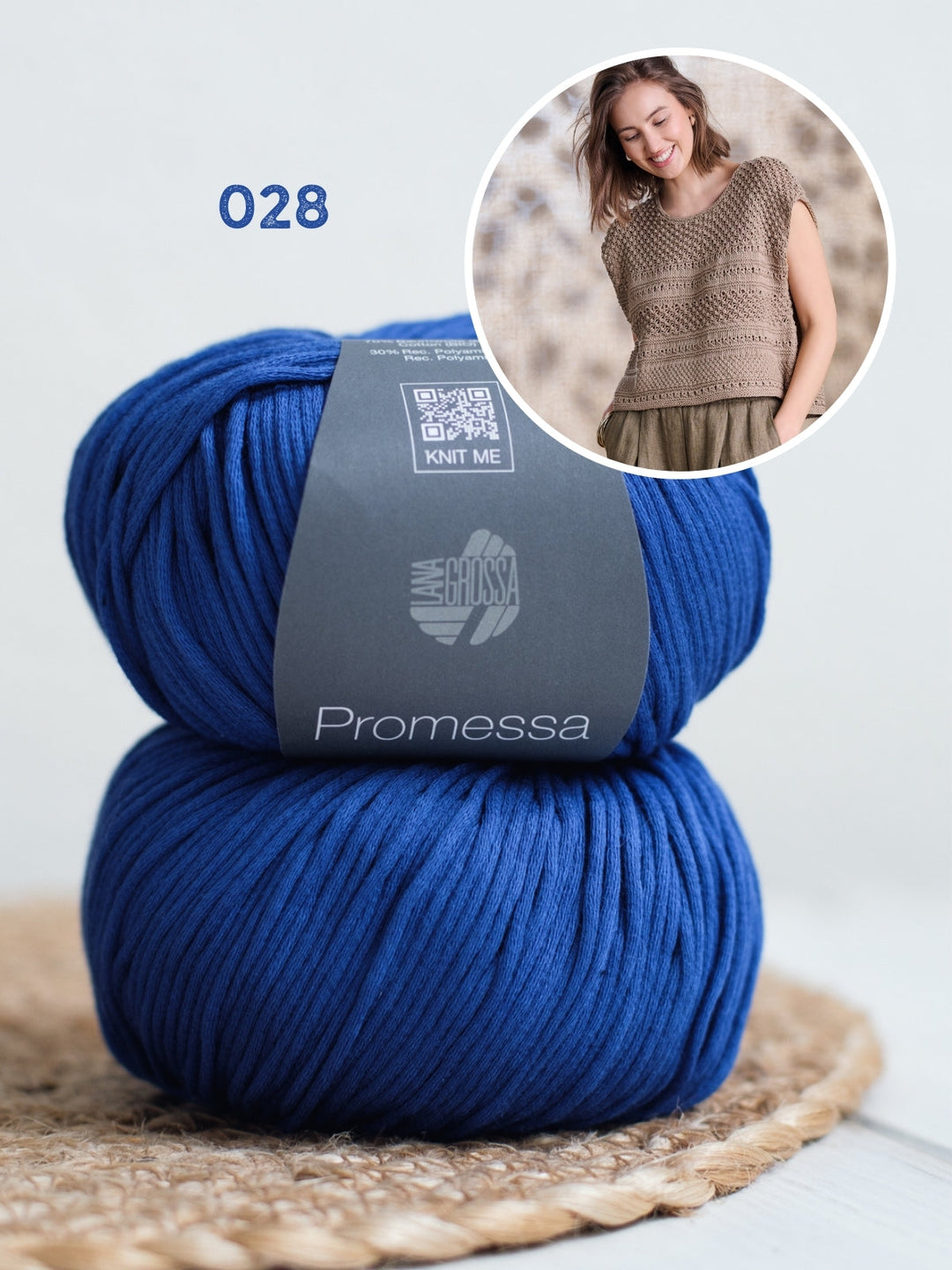 Strickpaket Promessa Top in Strukturmustern
