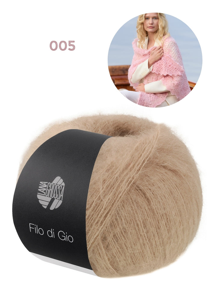 Häkelpaket Filo Di Gio Dreieckstuch