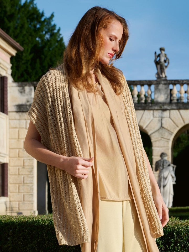 Strickpaket Summer Cashmere Weste