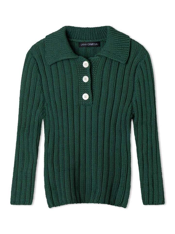 Strickpaket Promessa Pullover mit Kragen