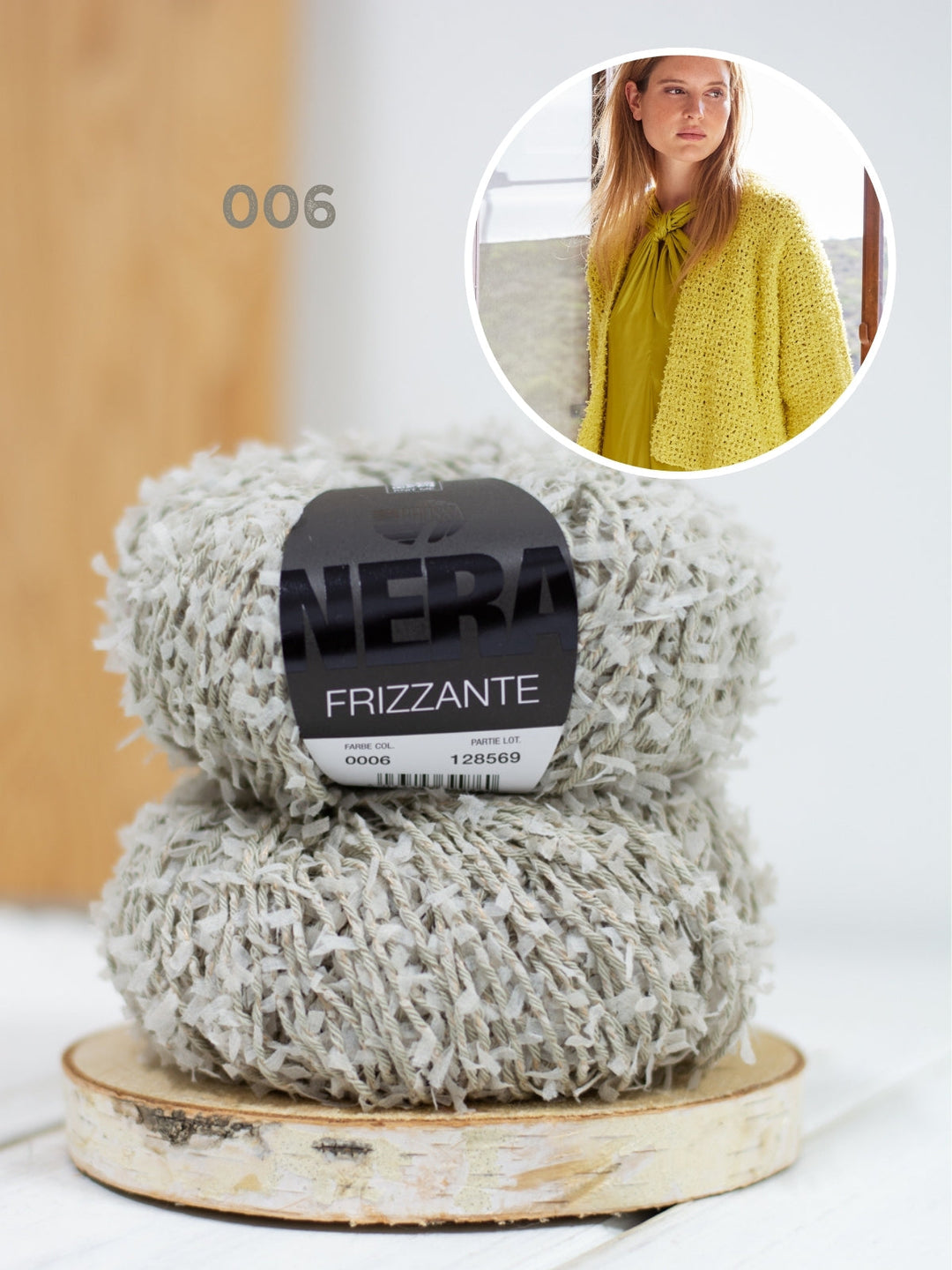 Häkelpaket Frizzante Kimono Jacke