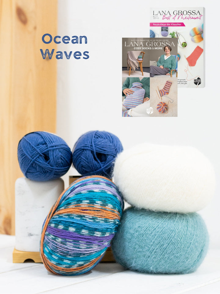 Strickpaket farbenfrohe Socken