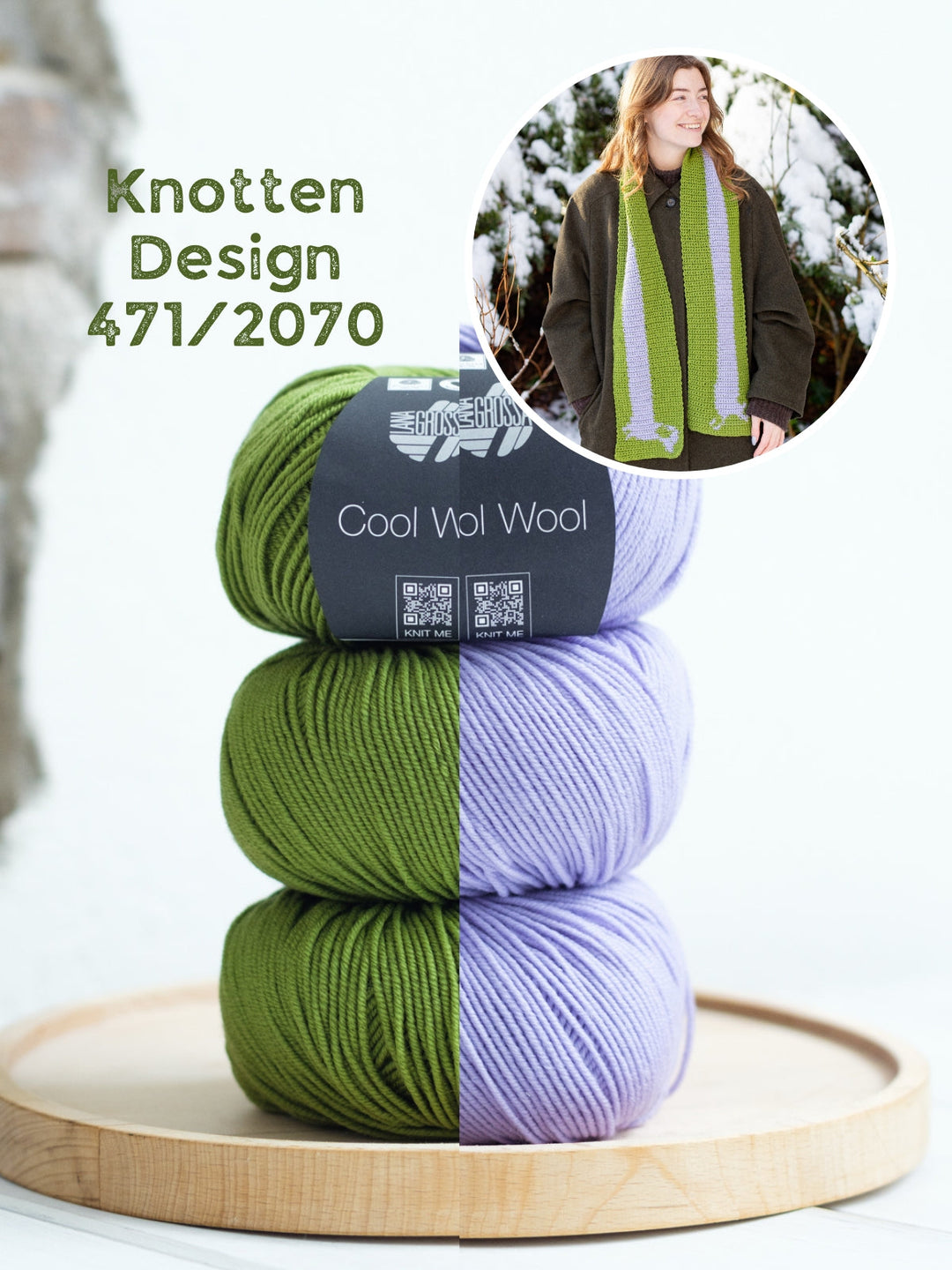 Häkelpaket Sausage Dog Scarf - Englischsprachig - Devout Hand