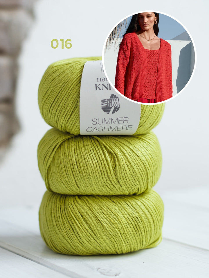 Häkelpaket Summer Cashmere Top