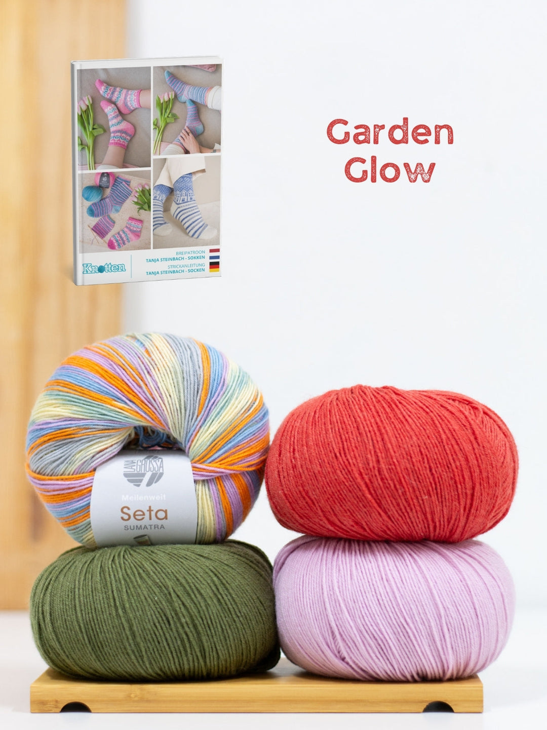 Strickpaket Frühlingssocken Seta Sumatra - Tanja Steinbach