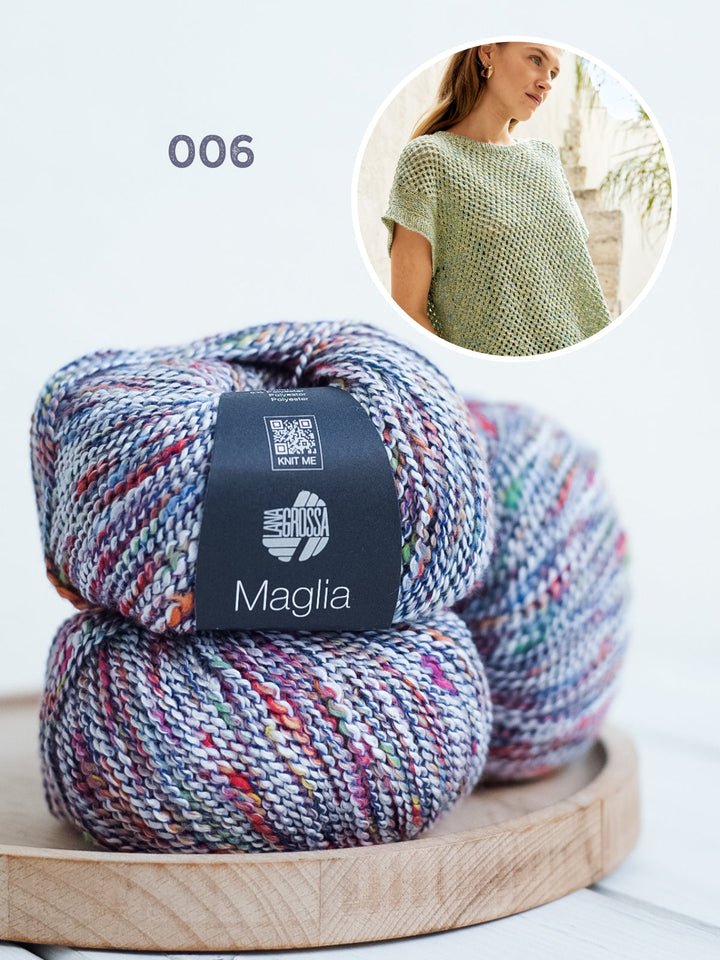 Strickpaket Maglia Ajour-Top