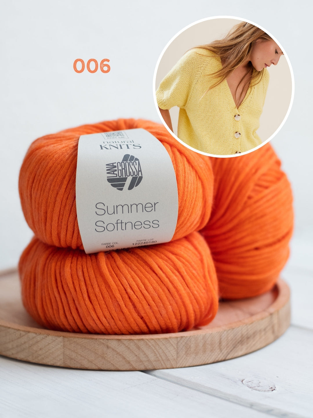 Strickpaket Summer Softness Kurzarm-Raglanjacke