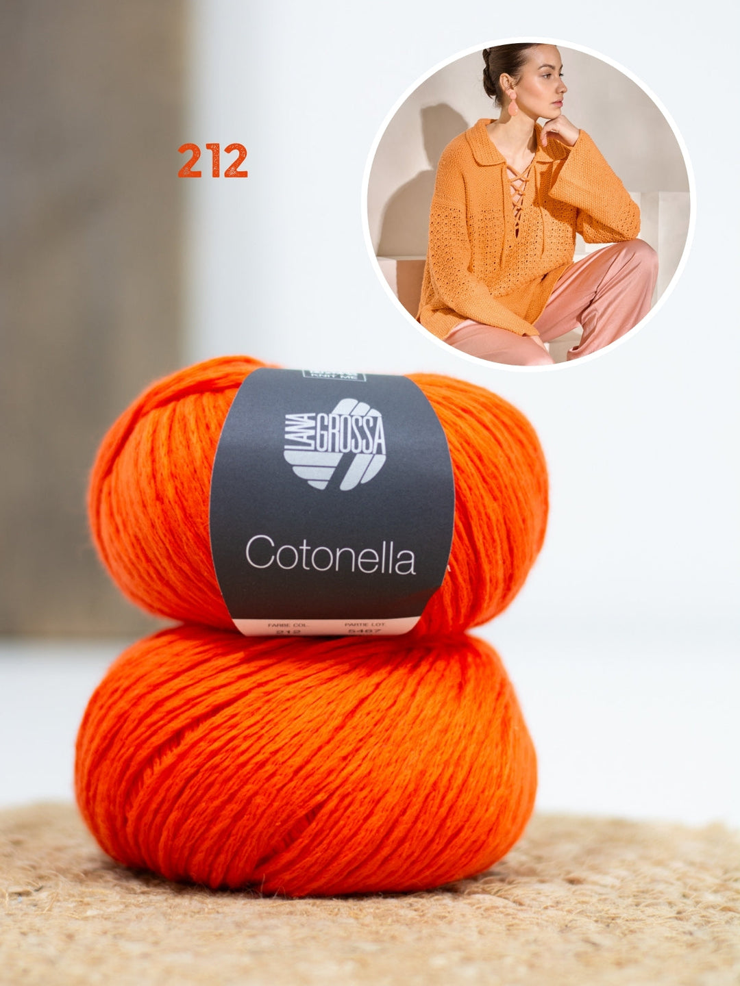 Strick- und Häkelpaket Cotonella Pullover