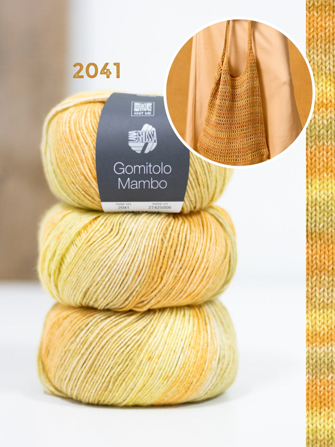 Häkelpaket Gomitolo Mambo Tasche