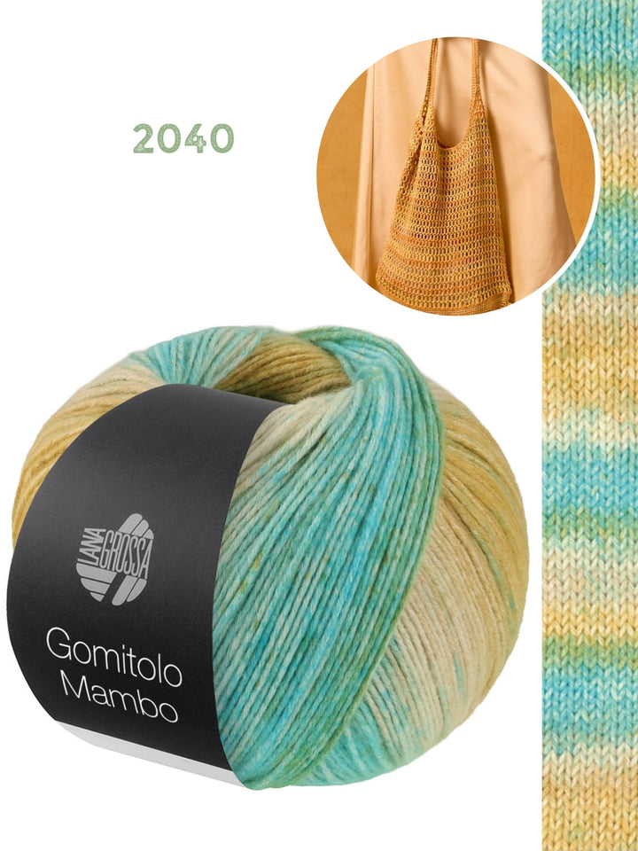 Häkelpaket Gomitolo Mambo Tasche