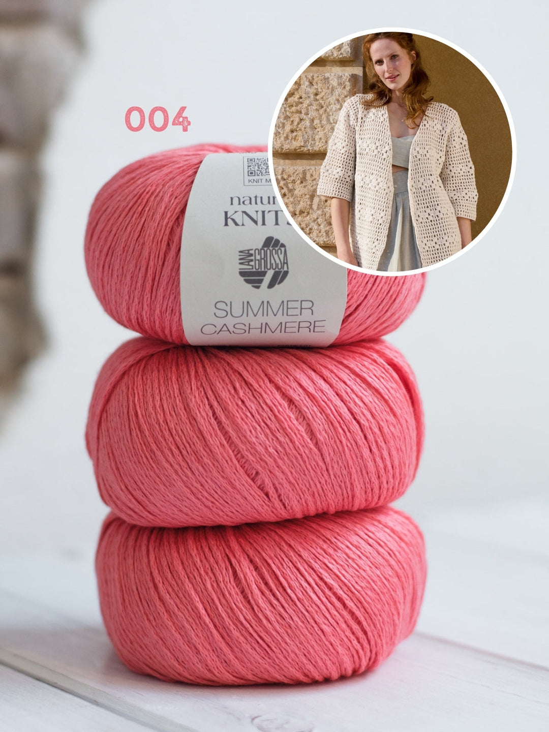 Strickpaket Summer Cashmere Weste