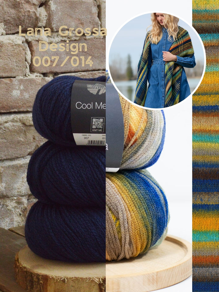 Strickpaket Farfalla Cool Merino Stola