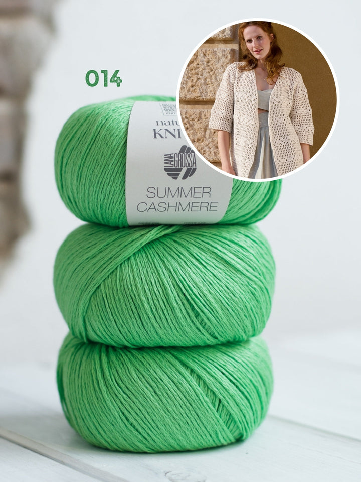 Strickpaket Summer Cashmere Weste