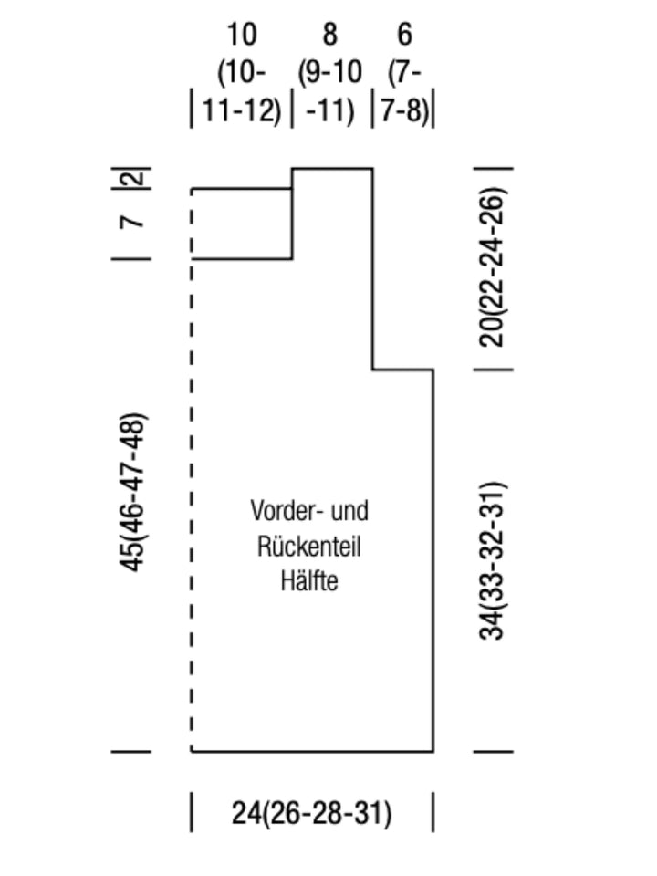 Häkelpaket Frizzante Top
