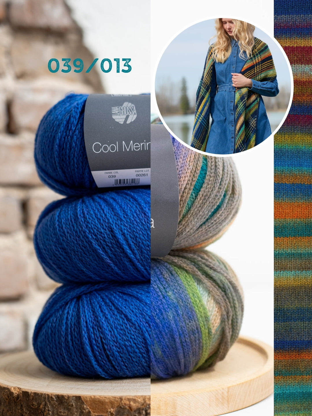 Strickpaket Farfalla Cool Merino Stola