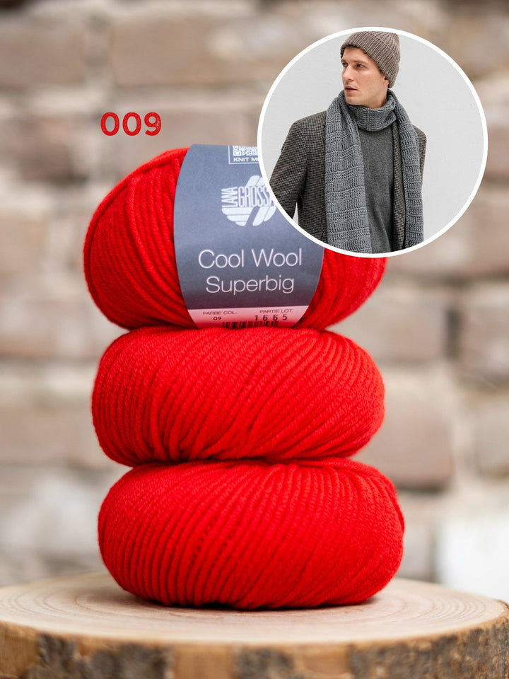 Häkelpaket Cool Wool Superbig Schal