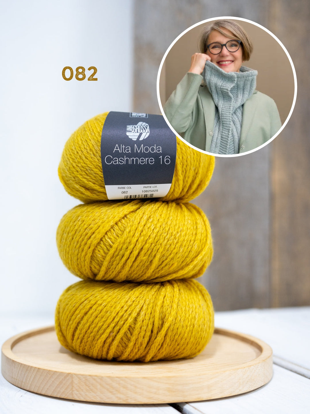 Strickpaket Offener Loop-Schal – Tanja Steinbach