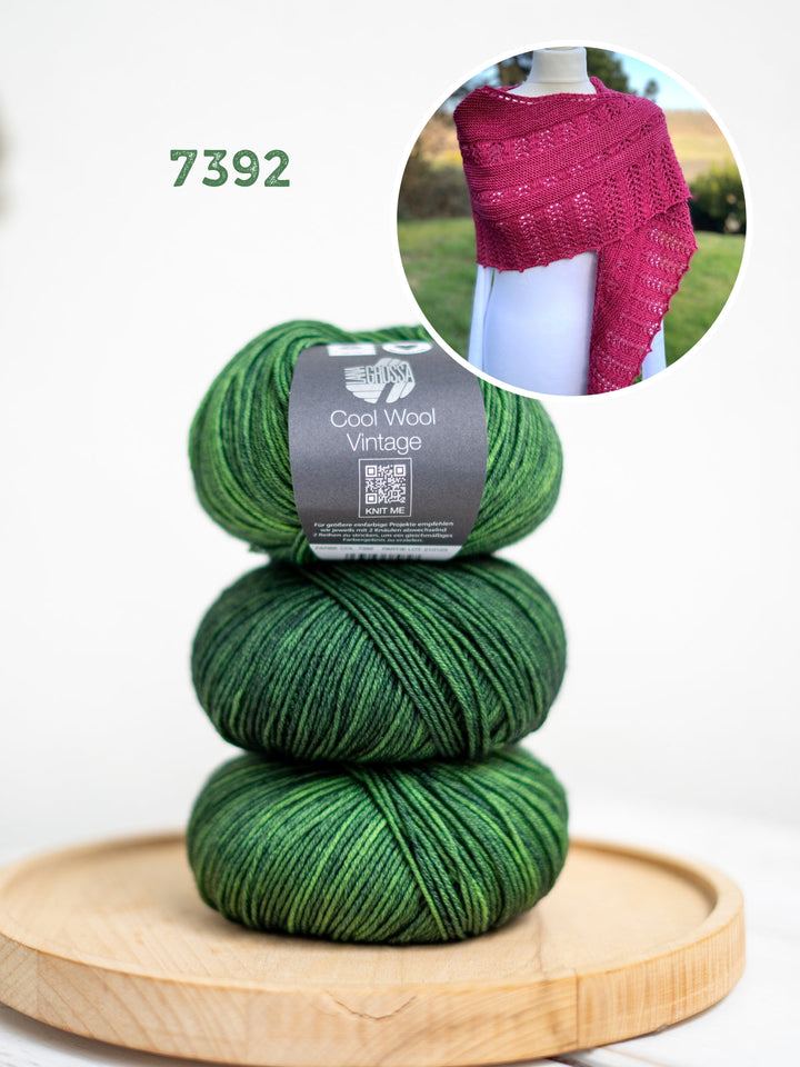 Strickpaket Lizas Tuch Muskatblüte
