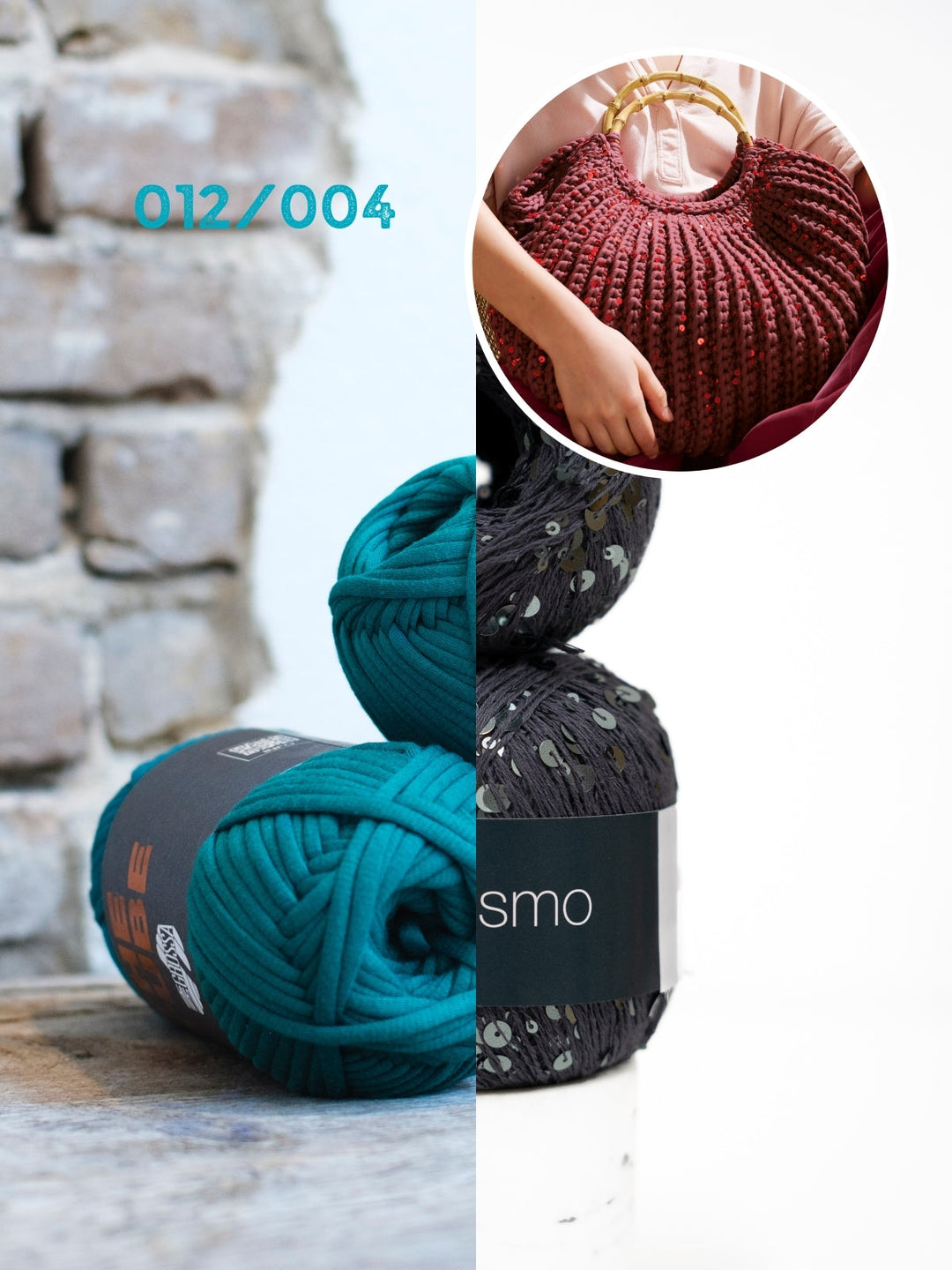 Häkelpaket The Tube Cosmo Beuteltasche