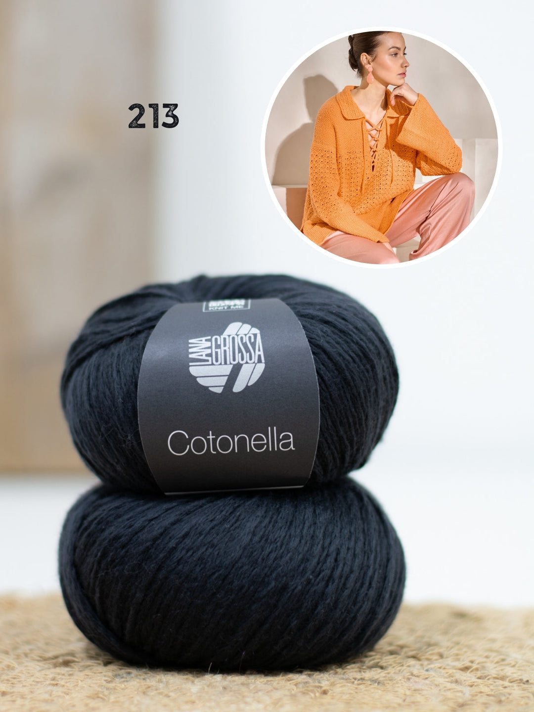 Strick- und Häkelpaket Cotonella Pullover