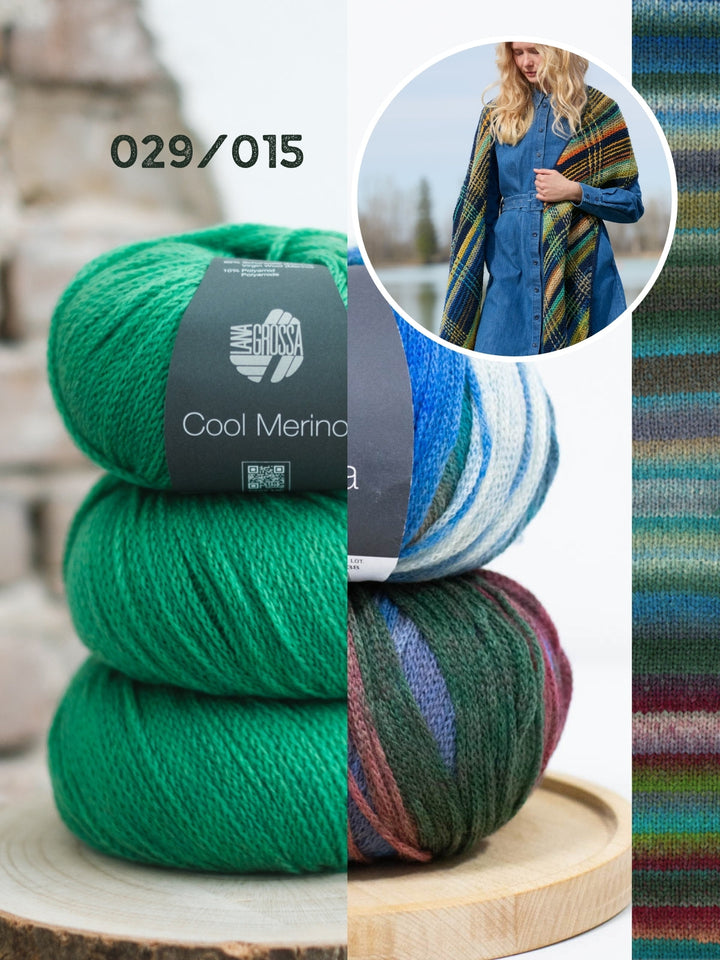Strickpaket Farfalla Cool Merino Stola