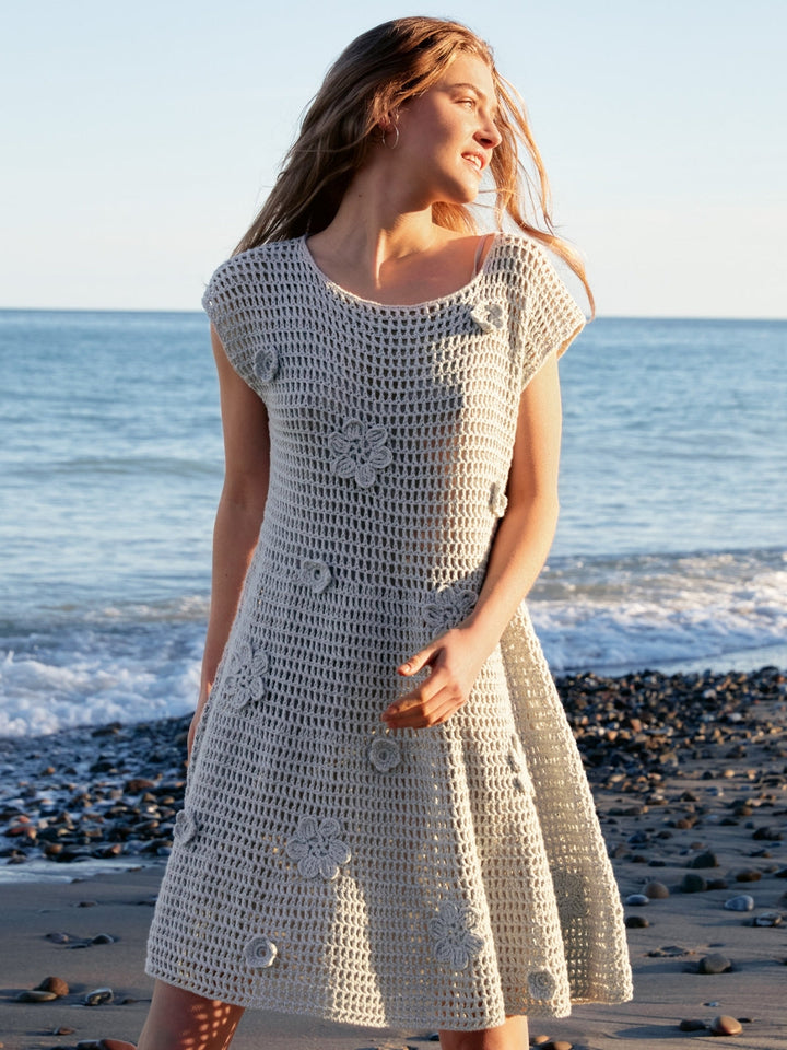 Häkelpaket Cotonella Kleid mit Blüten