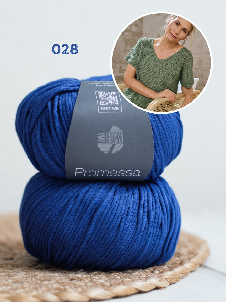 Strickpaket Promessa Shirt im Perlmuster