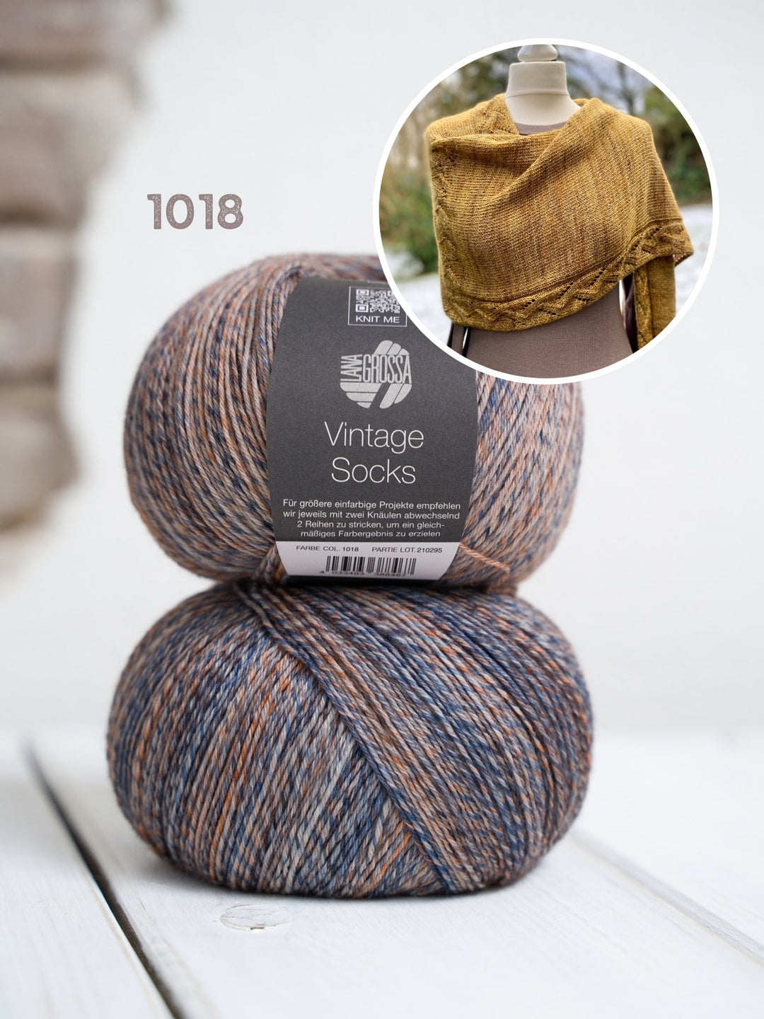 Strickpaket Lizas Tuch Shifting Strands