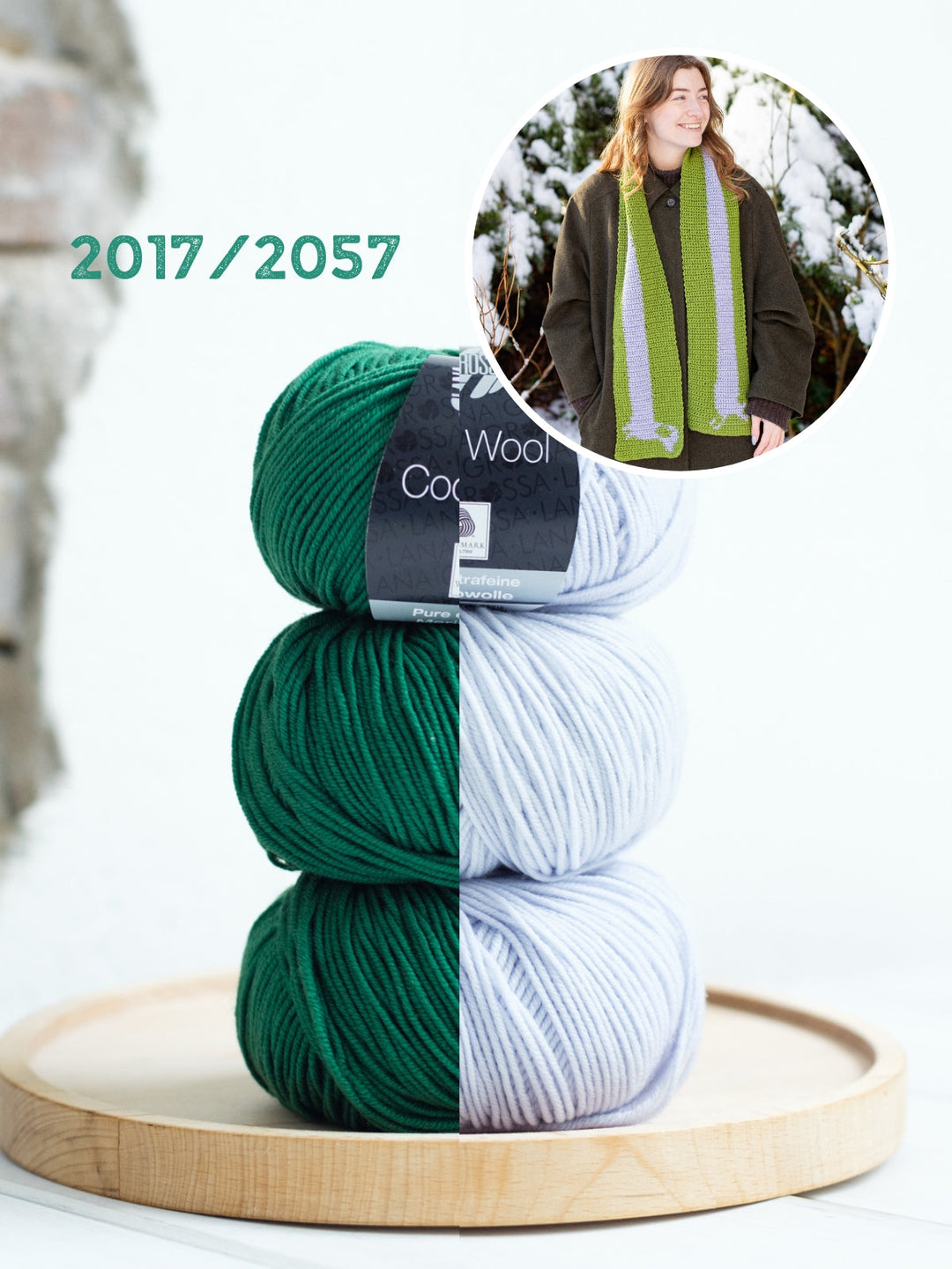 Häkelpaket Sausage Dog Scarf - Englischsprachig - Devout Hand