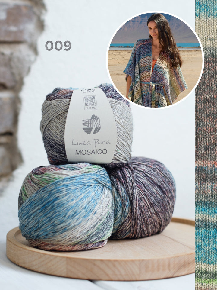 Häkelpaket Mosaico Cape