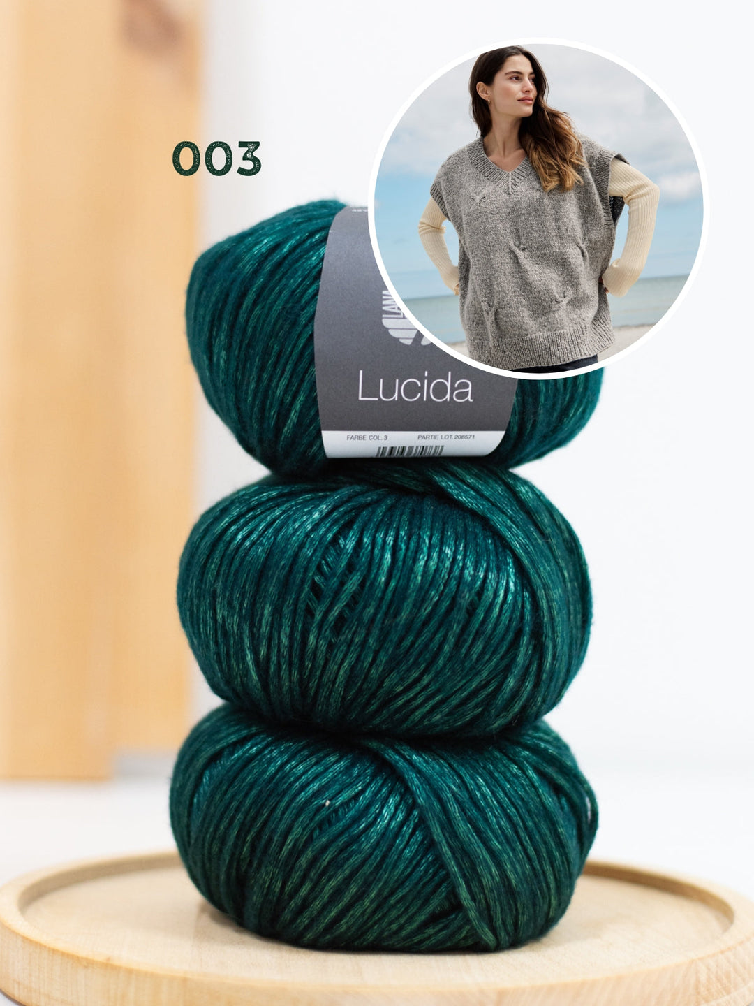 Strickpaket Lucida Pullunder