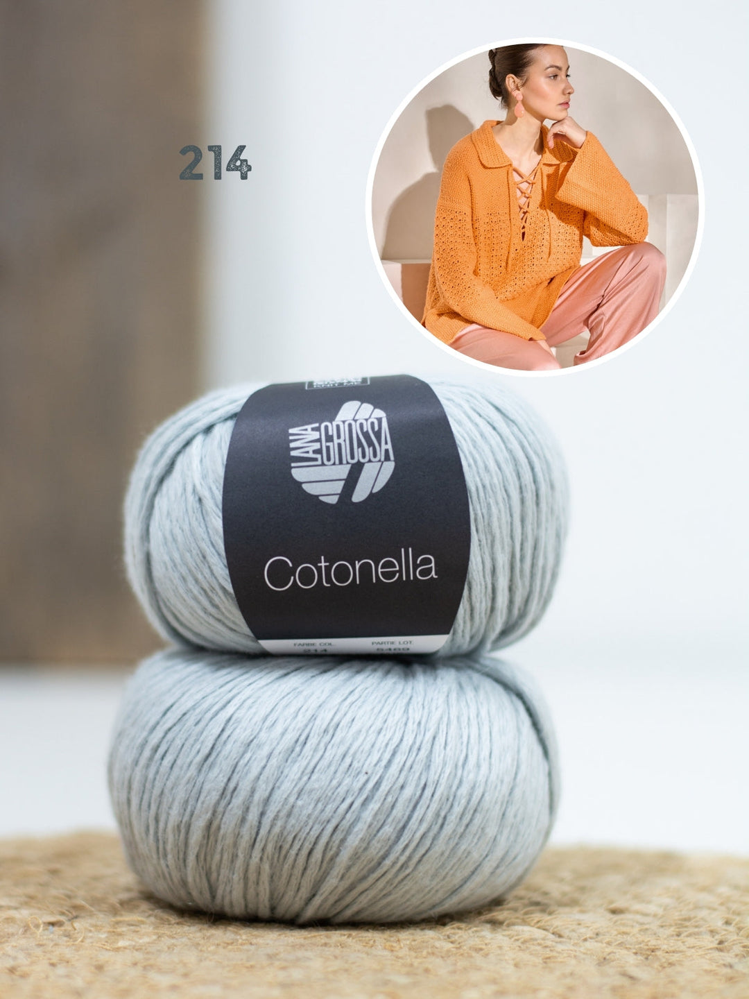 Strick- und Häkelpaket Cotonella Pullover