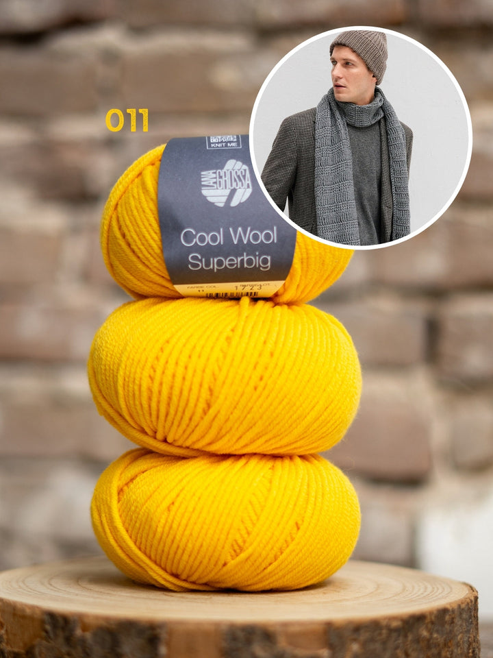 Häkelpaket Cool Wool Superbig Schal
