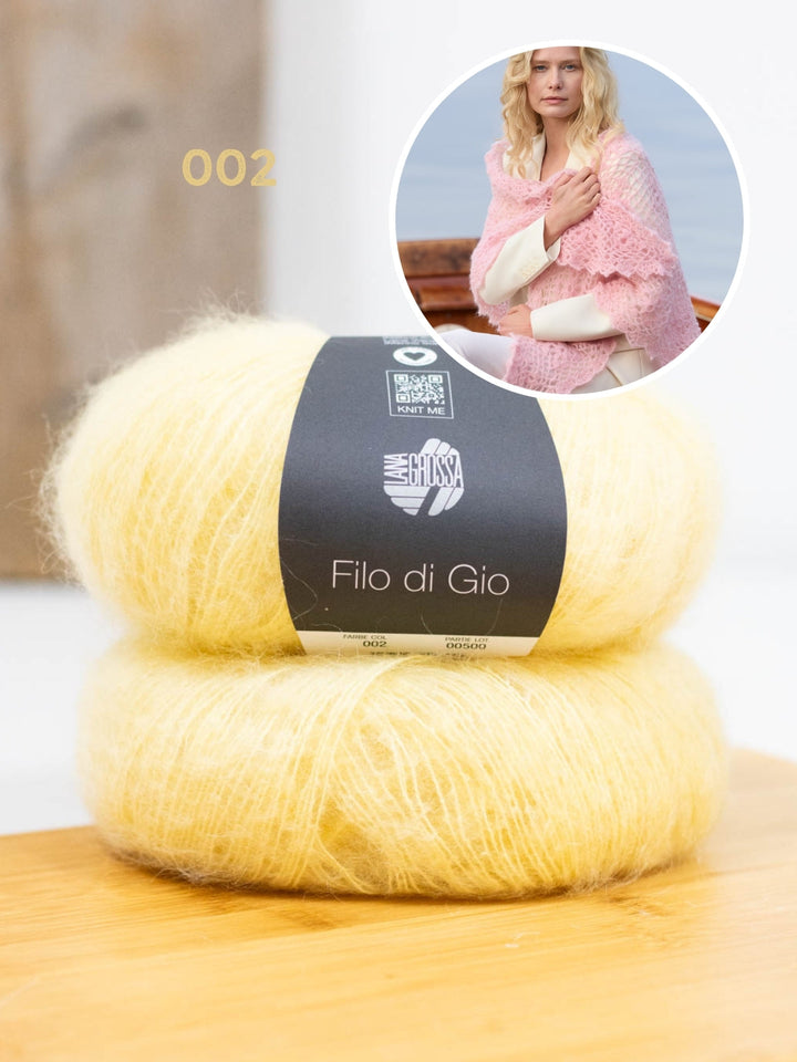 Häkelpaket Filo Di Gio Dreieckstuch