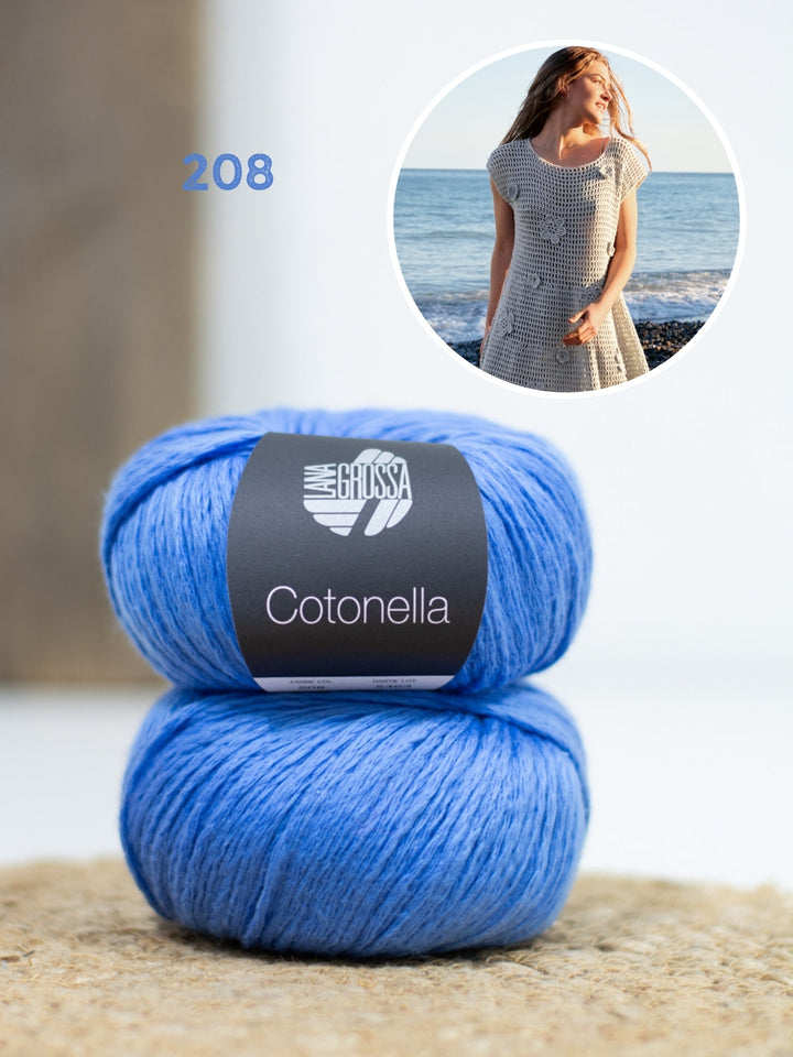 Häkelpaket Cotonella Kleid mit Blüten