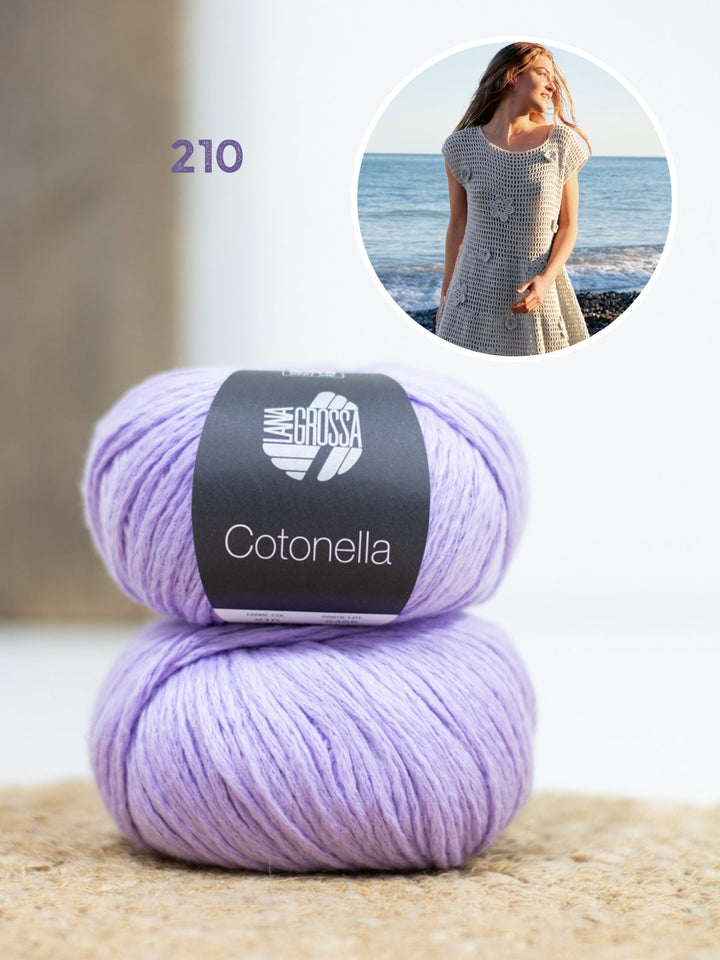 Häkelpaket Cotonella Kleid mit Blüten