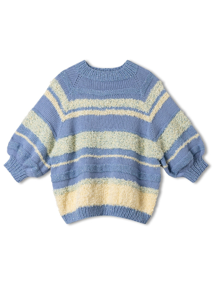 Strickpaket Frizzante Summer Softness Glamour Top Down Shirt