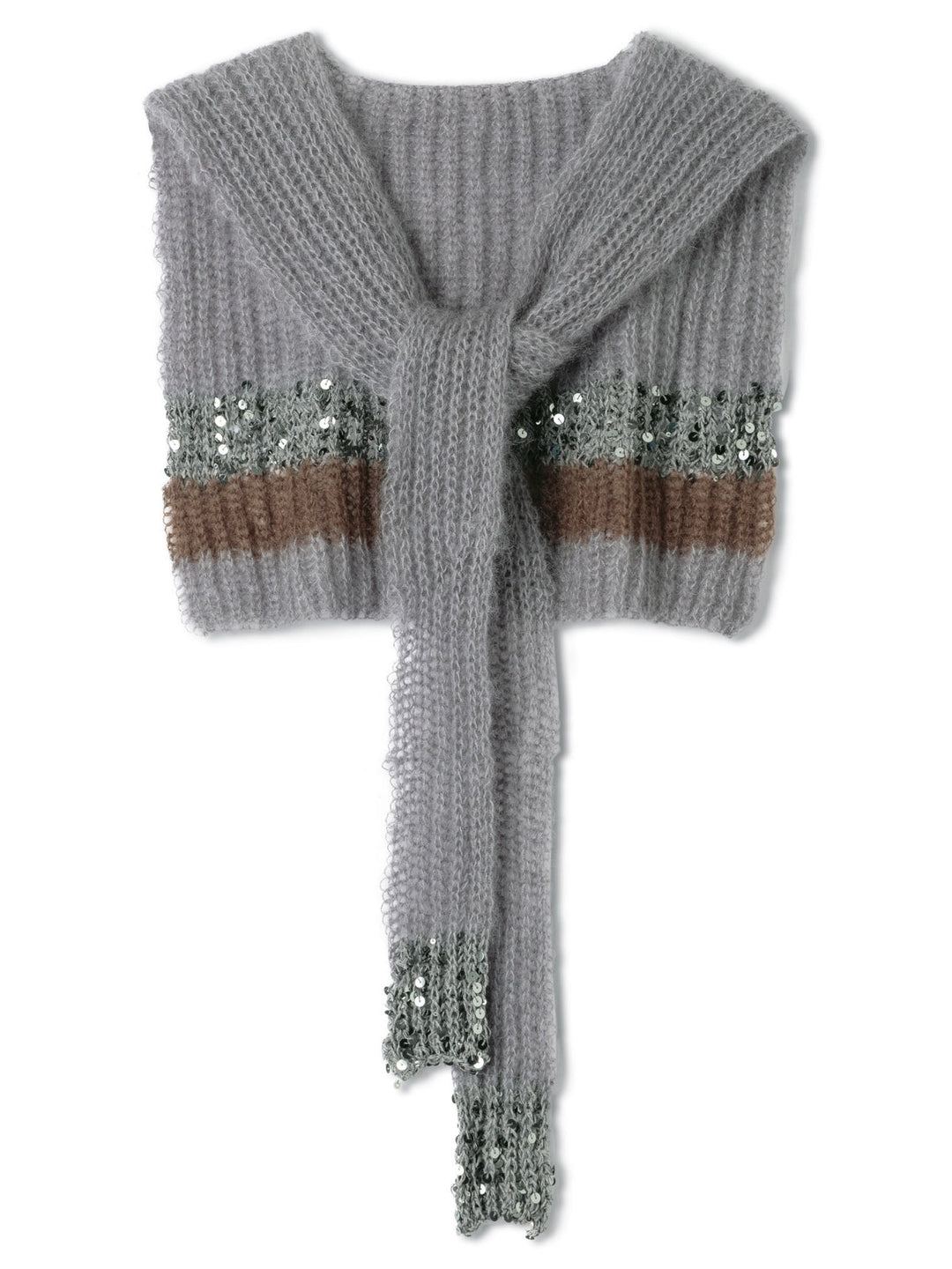 Strickpaket Filo Di Gio Cosmo Kragenschal